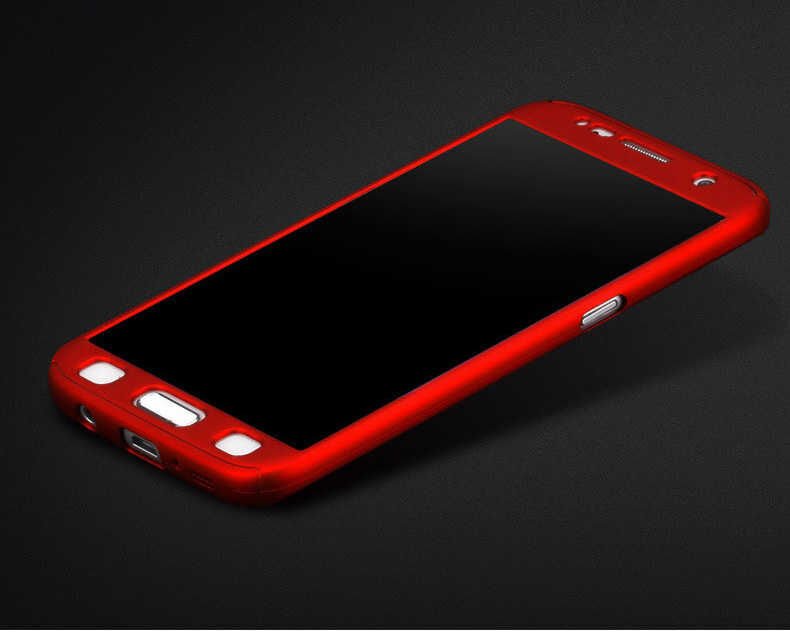 Galaxy S7 Edge Kılıf Voero 360 Çift Parçalı Kılıf