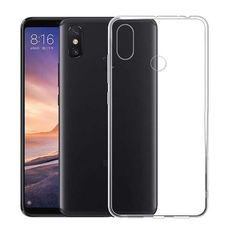 Xiaomi Mi A2 Lite Şeffaf Kılıf Yumuşak İnce Tasarımlı Kapak (SÜPER) Renksiz
