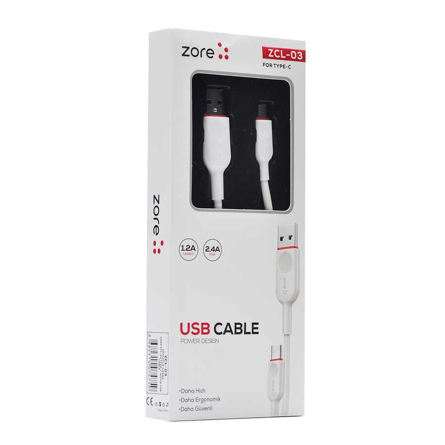 HEPTEKİLETİŞİM ZCL-03 Type-C Usb Kablo