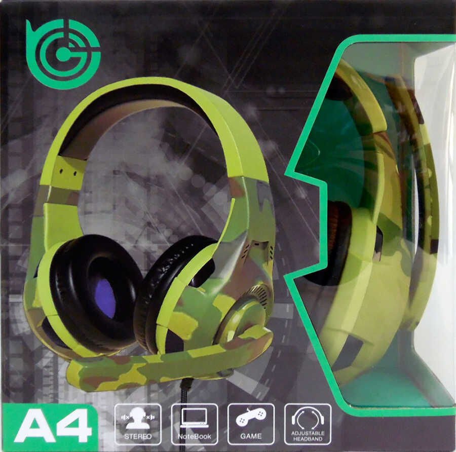 HEPTEKİLETİŞİM A4 Oyuncu Kulaklıgı 3.5mm