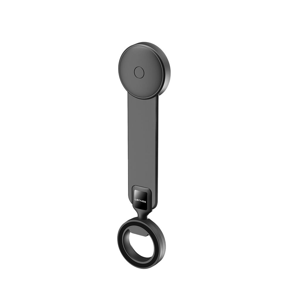 Lenyes CR185 Magnetik Magsafe Uyumlu Bükülebilen Eğimi ve Düz Zemin Araç Telefon Tutucu