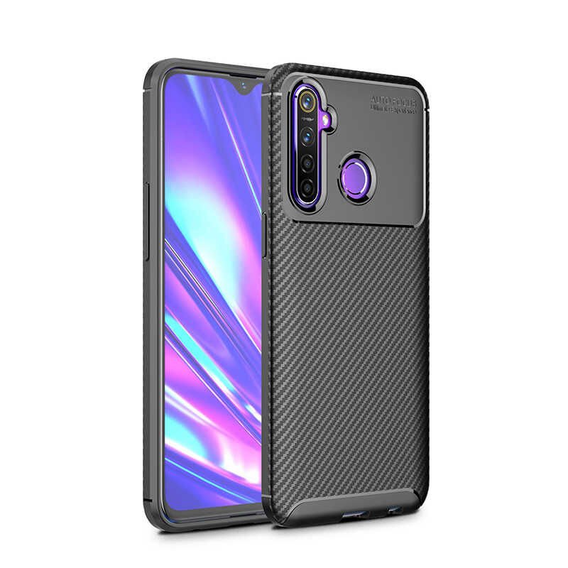 Realme C3 Kılıf HEPTEKİLETİŞİM Negro Silikon Kapak