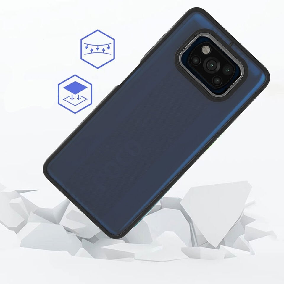 Xiaomi Poco X3 Kılıf HEPTEKİLETİŞİM Flora Kapak