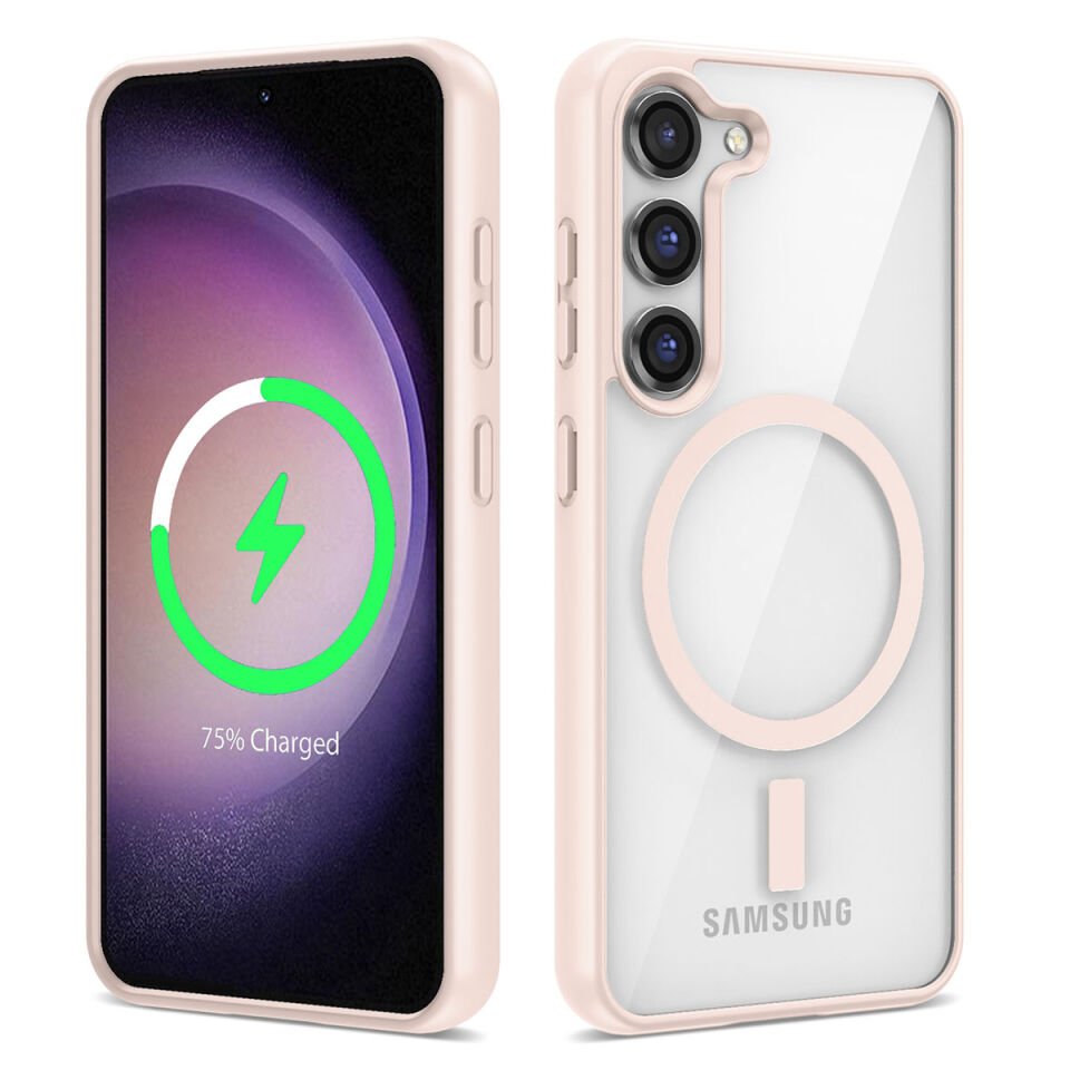 Samsung Galaxy S23 Kılıf Magsafe Wireless Şarj Özellikli Silikon HEPTEKİLETİŞİM Ege Kapak
