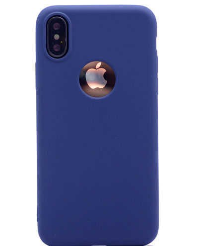 Apple  iPhone XS Max 6.5 Kılıf Yumuşak Dokulu Soft Esnek İnce Mat Renkli Silikon Kapak (PREMİER) Rose Gold