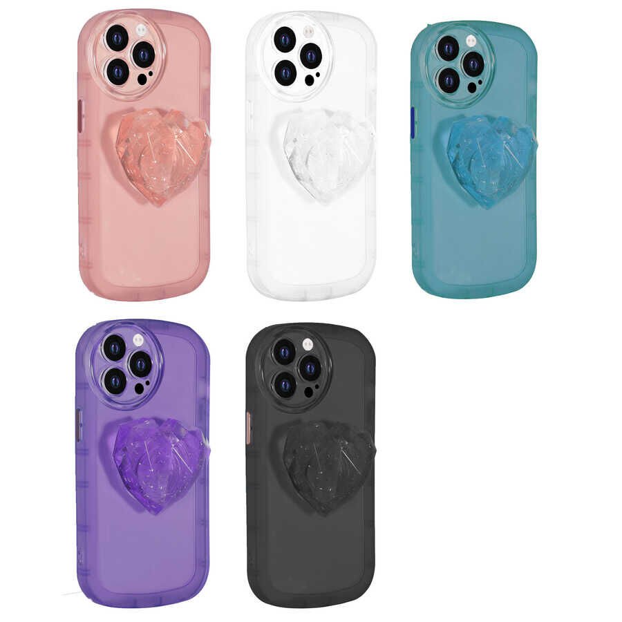 Apple iPhone 13 Pro Max Kılıf Kamera Korumalı Pop Soketli Renkli HEPTEKİLETİŞİM Ofro Kapak