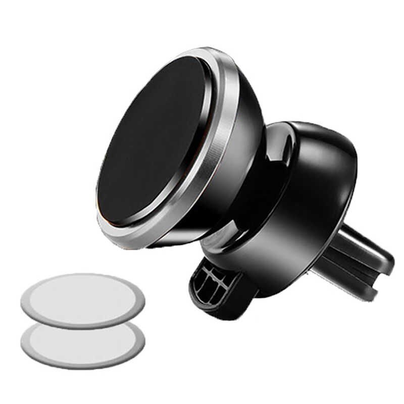 Araç Telefon Tutucu Magnetic Air Vent (K10) Gri