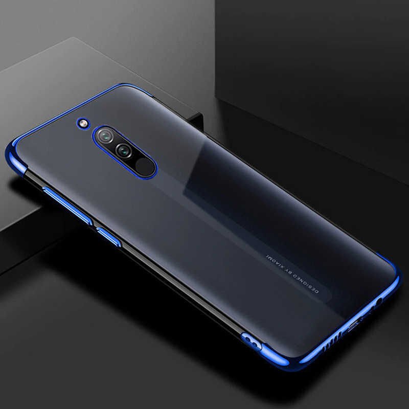 Xiaomi Redmi 8 Kılıf HEPTEKİLETİŞİM Dört Köşeli Lazer Silikon Kapak