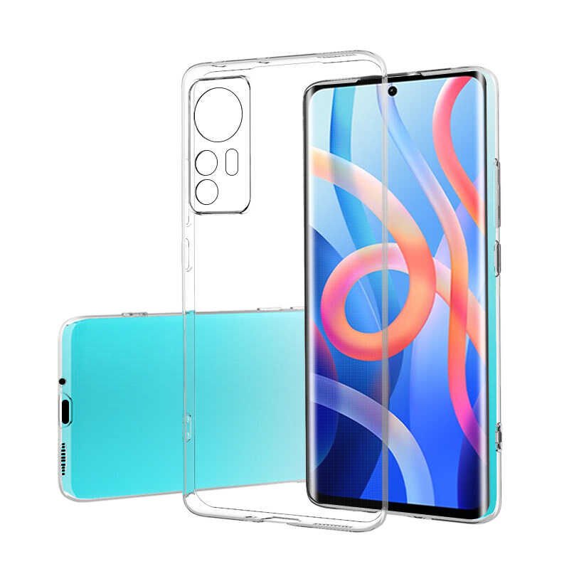 Xiaomi Mi 12 Kılıf HEPTEKİLETİŞİM Süper Silikon Kapak