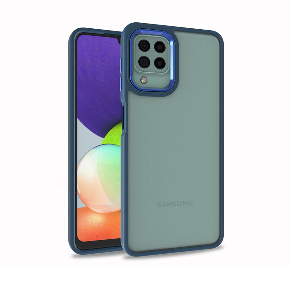 Samsung Galaxy M32 Kılıf HEPTEKİLETİŞİM Flora Kapak