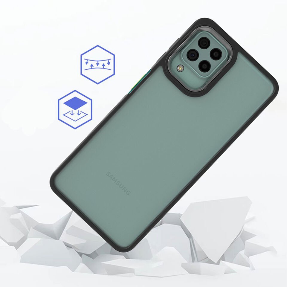 Samsung Galaxy M32 Kılıf HEPTEKİLETİŞİM Flora Kapak