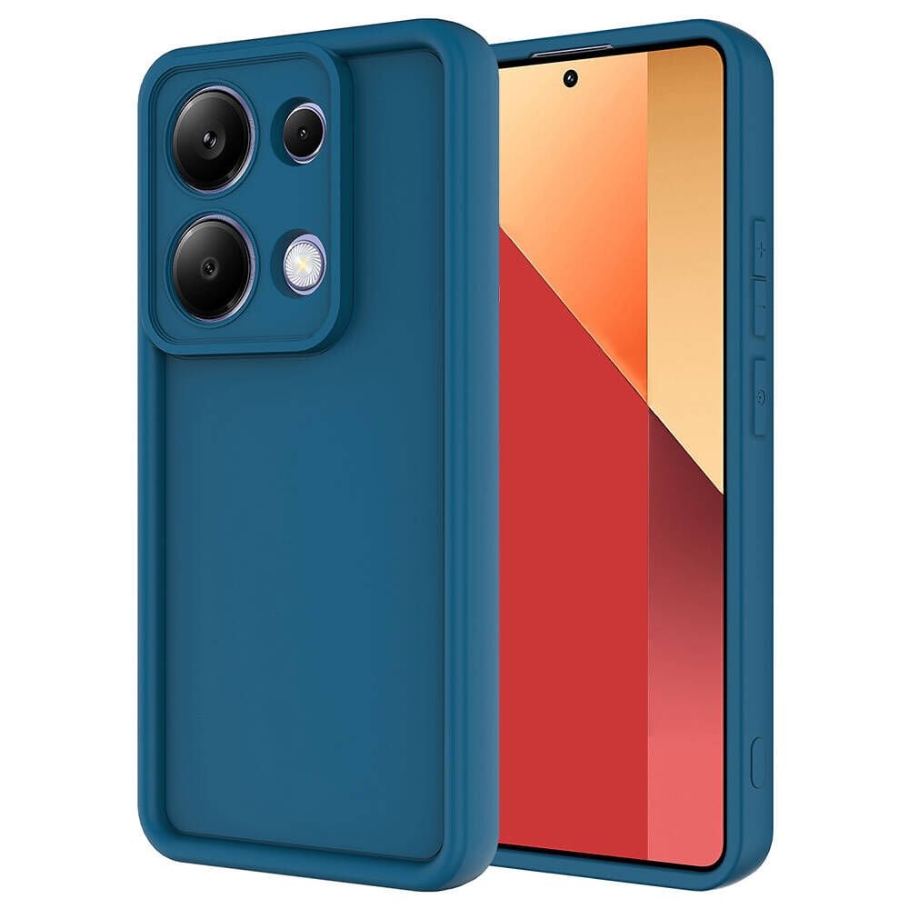 Xiaomi Poco M6 Pro 4G Kılıf Mat Yüzeyli Kamera Korumalı Silikon Kapak (Ananas) Koyu Yeşil