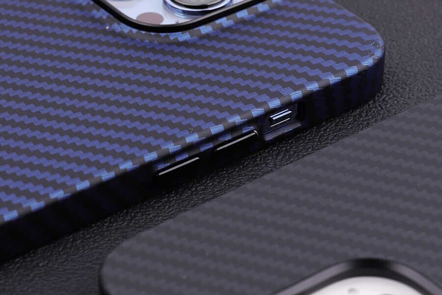 Apple iPhone 12 Kılıf Karbon Fiber Tasarımlı HEPTEKİLETİŞİM Karbono Kapak