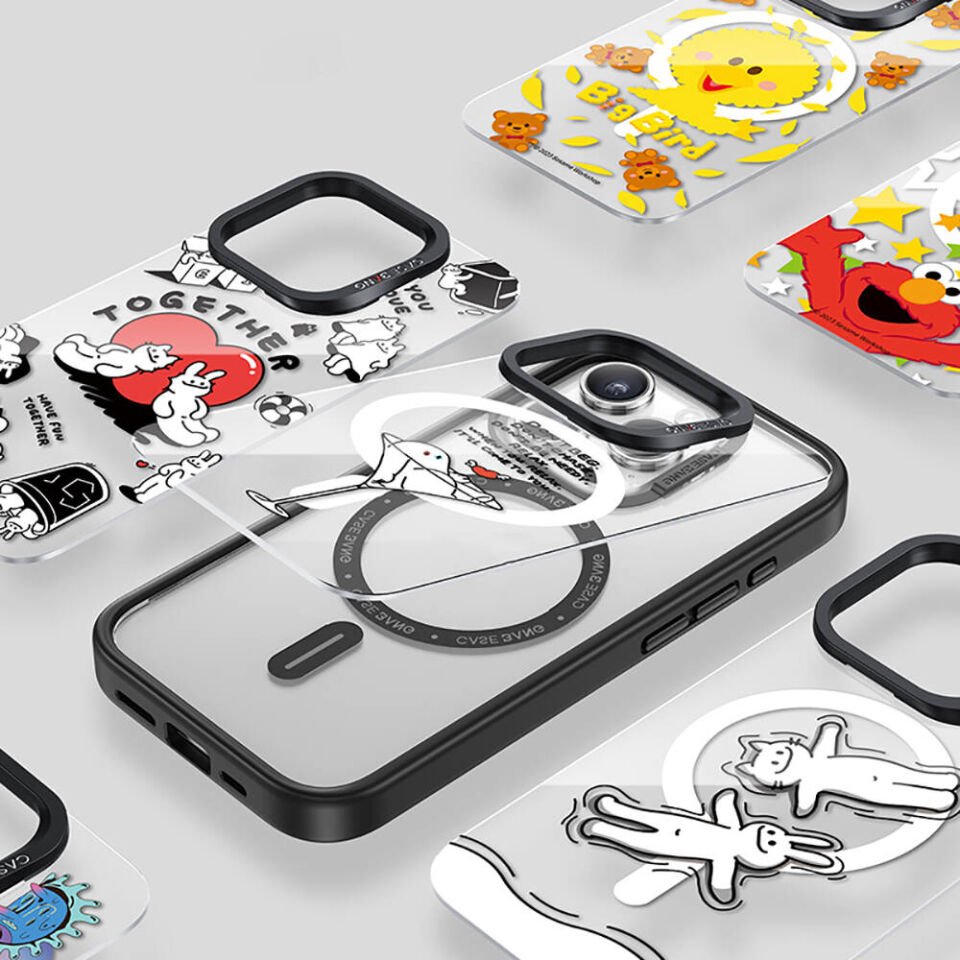 Apple iPhone 15 Plus Kılıf Magsafe Şarj Özellikli Casebang Body Frame Kapak