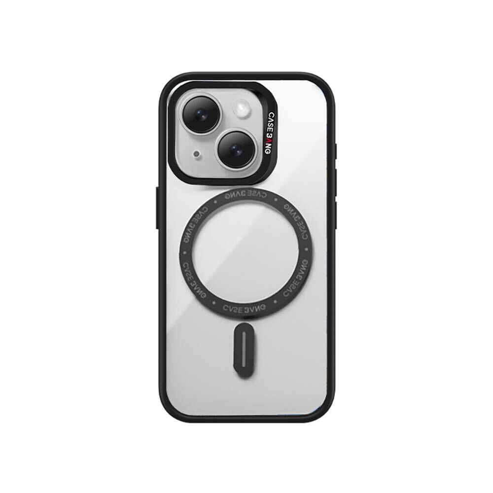 Apple iPhone 15 Plus Kılıf Magsafe Şarj Özellikli Casebang Body Frame Kapak