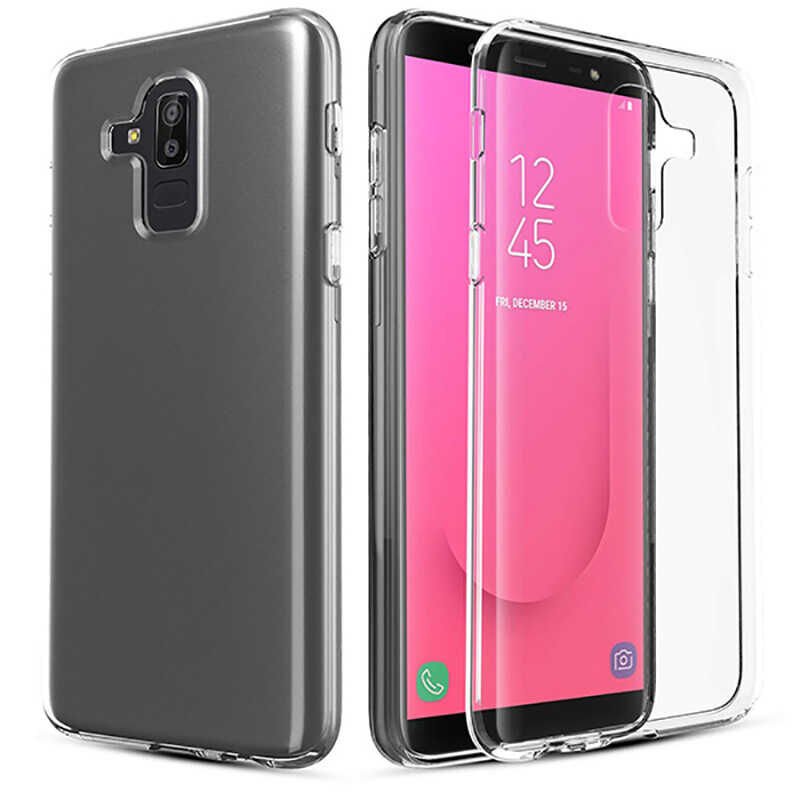 Samsung Galaxy J8 Kılıf HEPTEKİLETİŞİM Süper Silikon Kapak