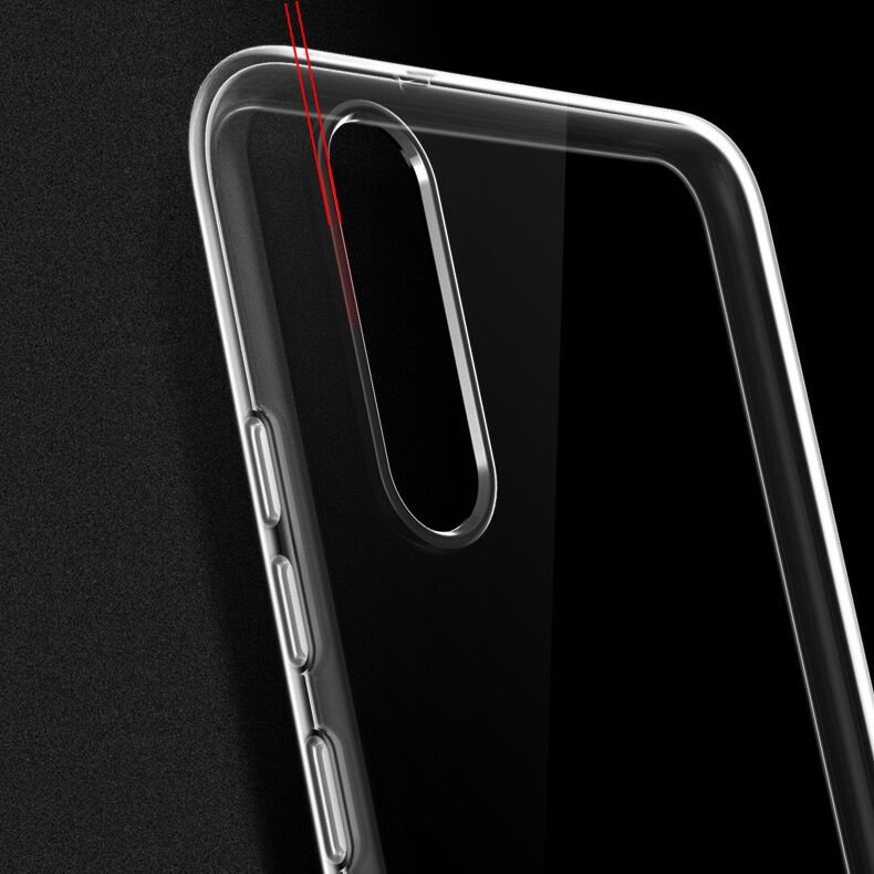 Huawei P20 Kılıf HEPTEKİLETİŞİM Süper Silikon Kapak