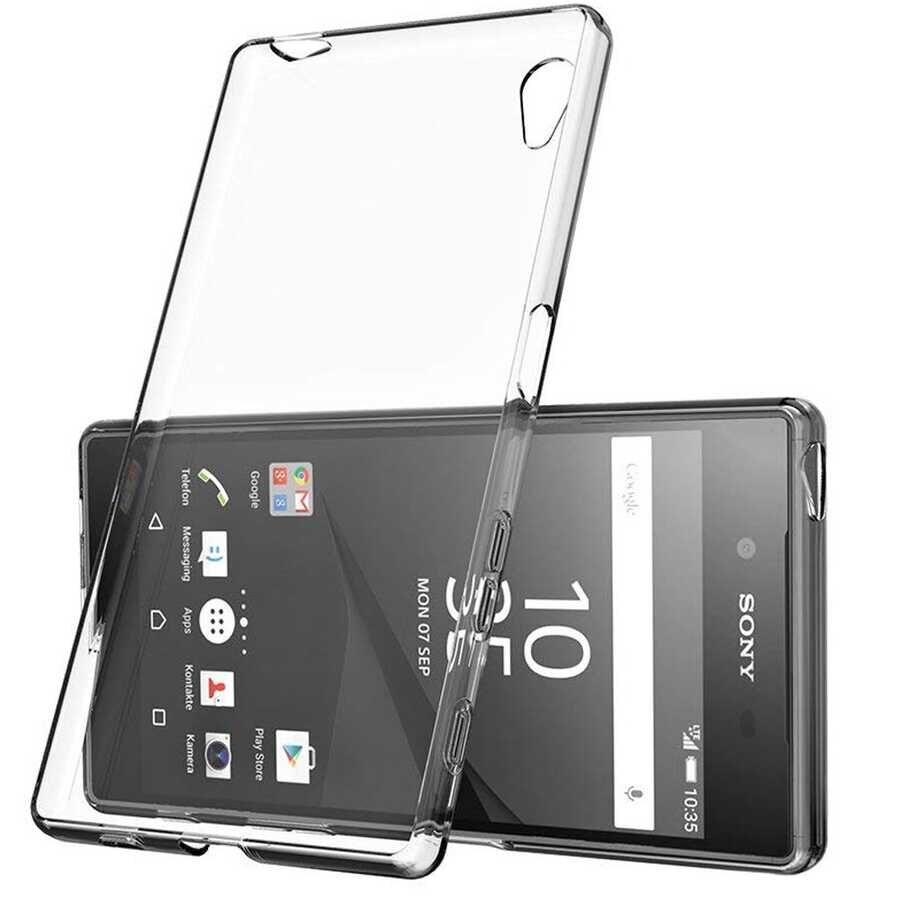 Sony Xperia Z5 Premium Kılıf HEPTEKİLETİŞİM Süper Silikon Kapak