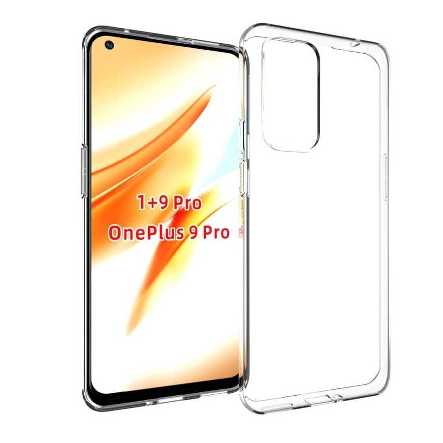 One Plus 9 Pro Kılıf HEPTEKİLETİŞİM Süper Silikon Kapak