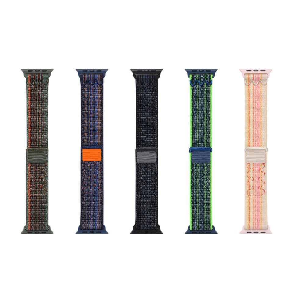 Apple Watch 40mm KRD-91 Hasır Kordon Strap Kayış