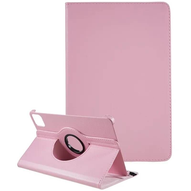 Xiaomi Pad 6 Kılıf Dönebilen Standlı 360 Tam Korumalı Tablet KIlıf (D-T) Pembe