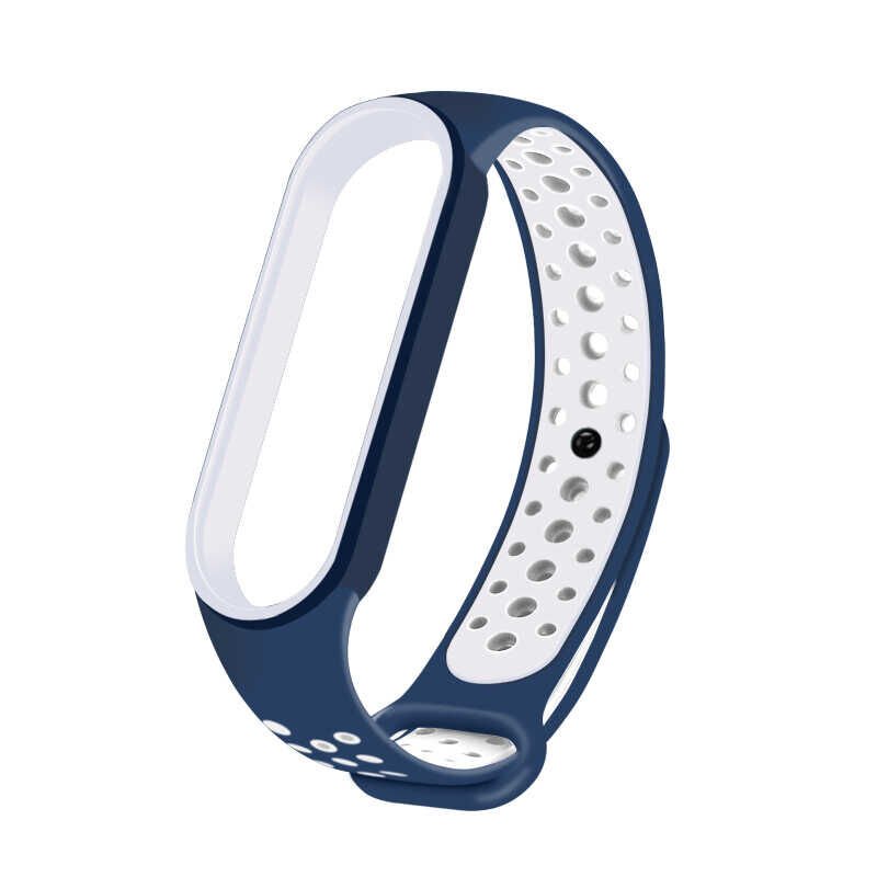 Xiaomi Mi Band 6 Silikon Kordon Kayış Tasarım (KRD-02) NO6