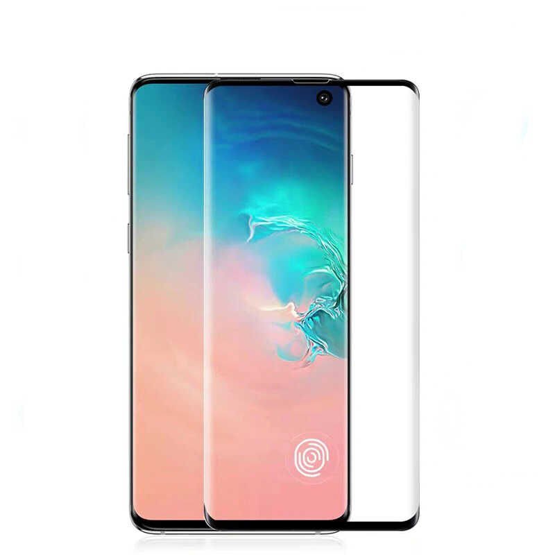 Galaxy S20 Plus HEPTEKİLETİŞİM Kavisli Full Yapışkanlı Cam Ekran Koruyucu