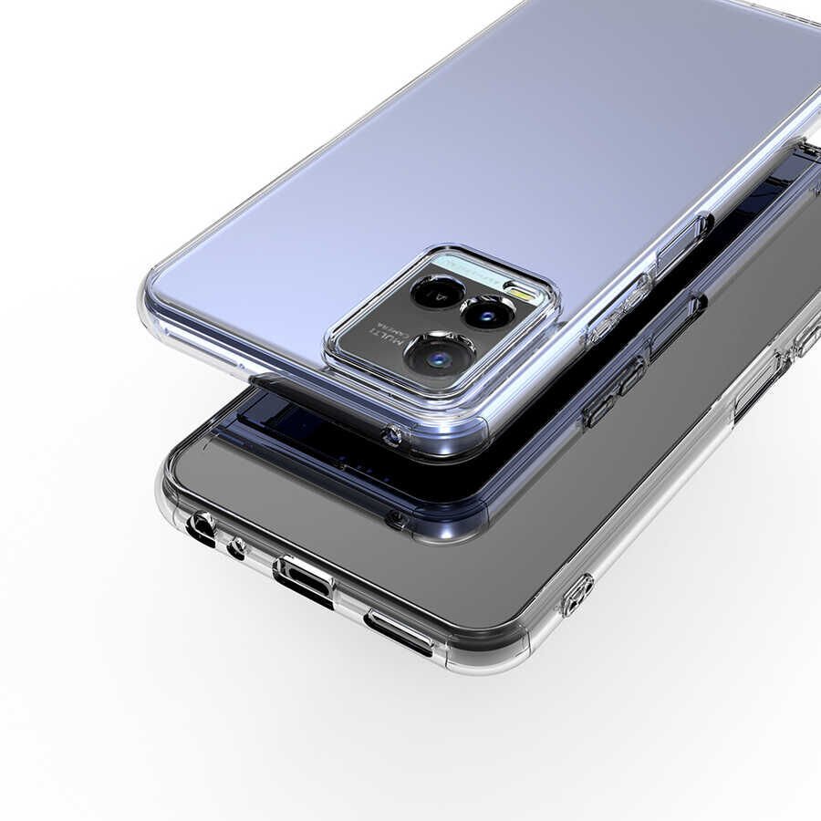 Vivo Y32 Kılıf HEPTEKİLETİŞİM Kamera Korumalı Süper Silikon Kapak
