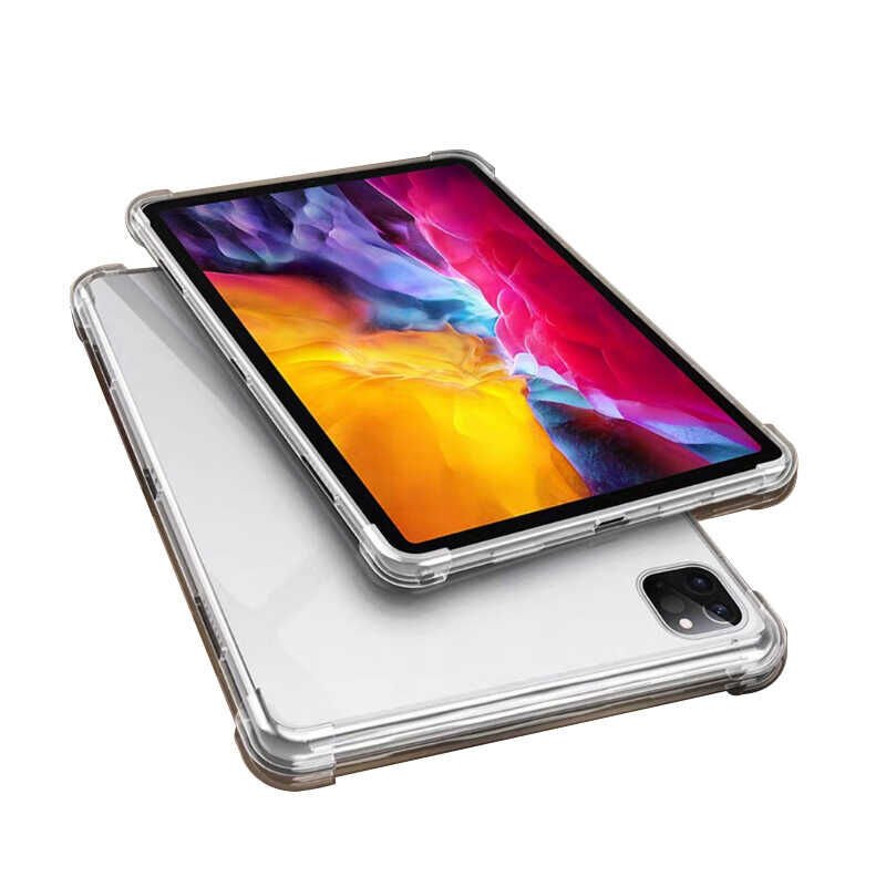 Apple iPad Pro 12.9 2020 (4.Nesil) Kılıf HEPTEKİLETİŞİM Tablet Nitro Anti Shock Silikon Kapak
