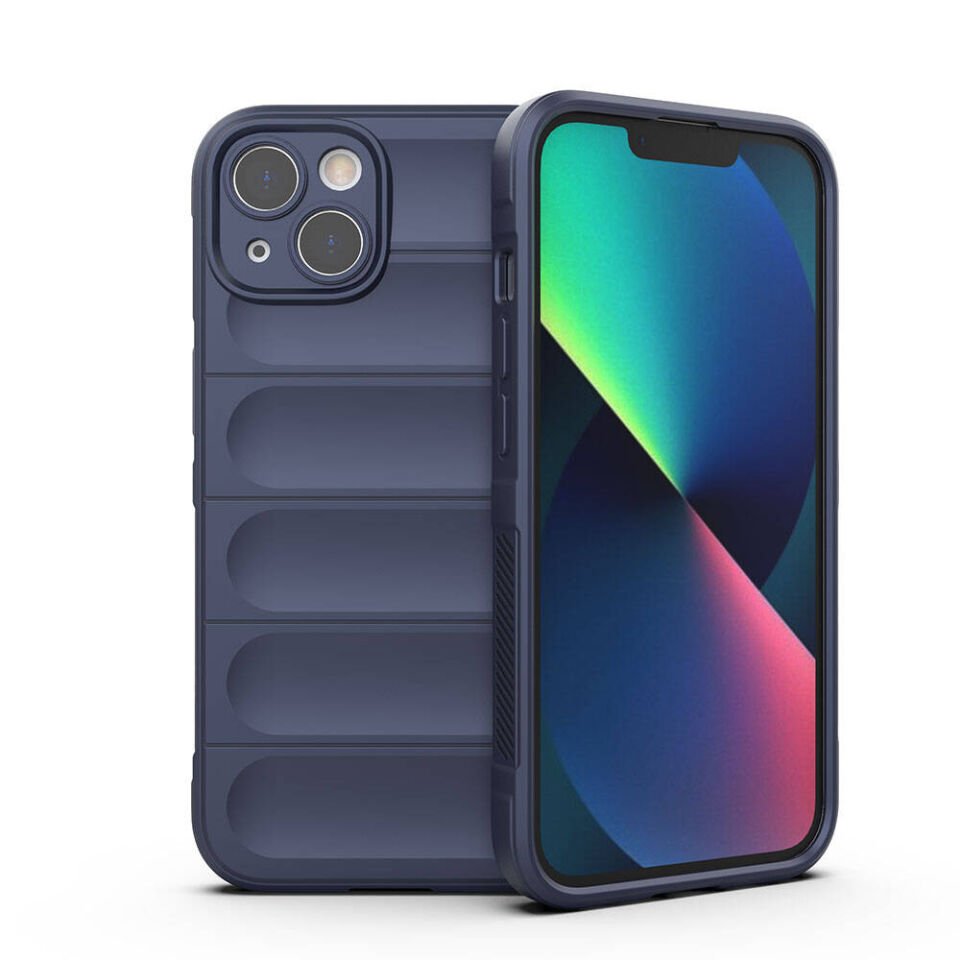 Apple iPhone 13 Kılıf Esnek TPU Oyuklu Arka Yüzey Tasarımlı HEPTEKİLETİŞİM Etnik Silikon Kapak
