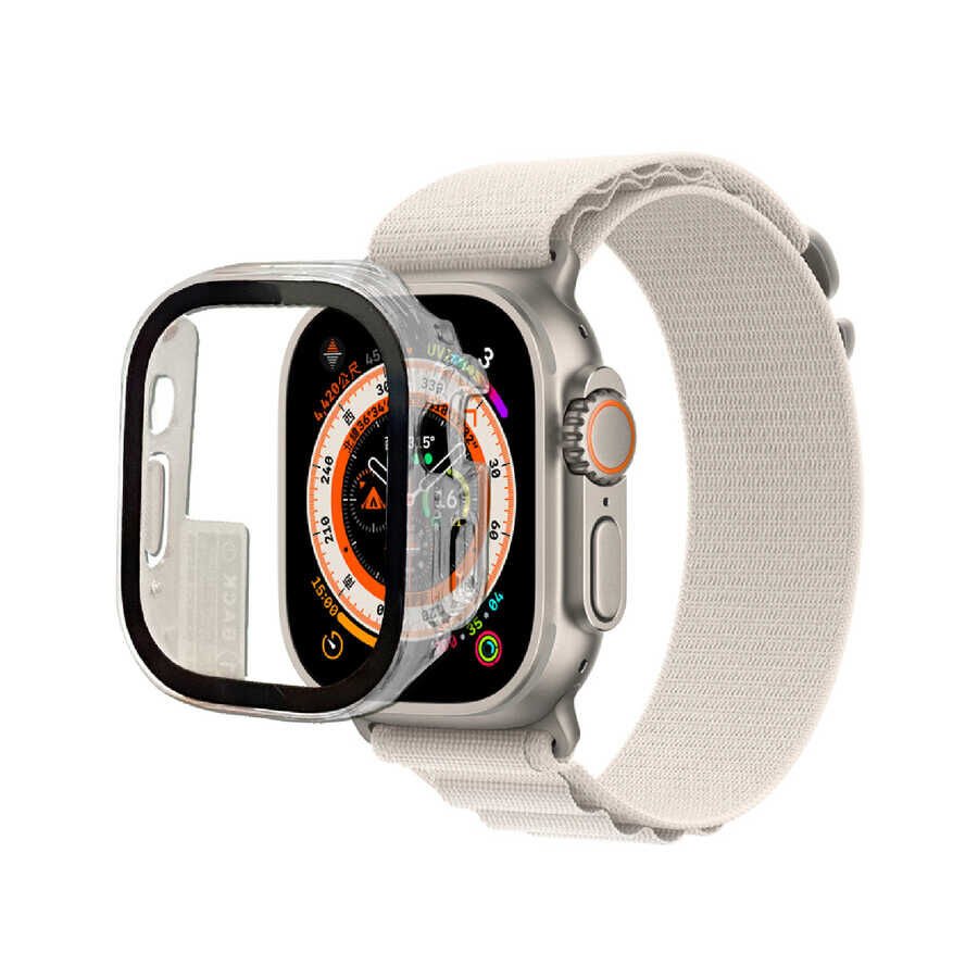 Apple Watch Ultra 49mm HEPTEKİLETİŞİM Watch Gard 01 Kasa Ve Ekran Koruyucu