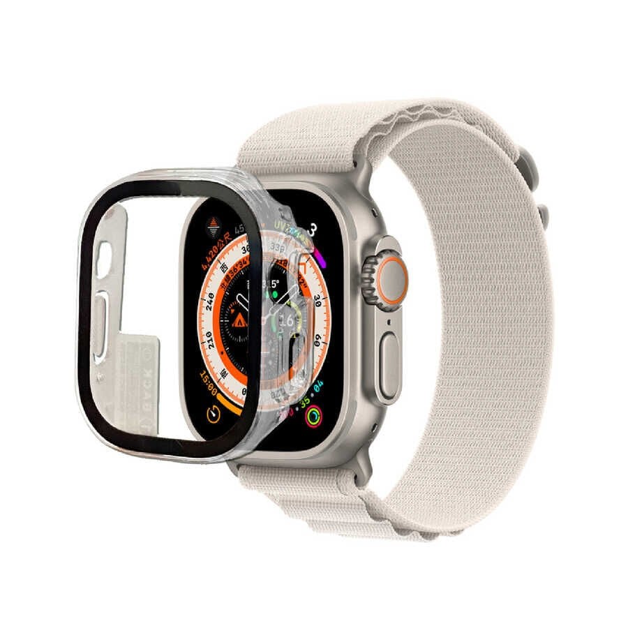 Apple Watch Ultra 49mm HEPTEKİLETİŞİM Watch Gard 01 Kasa Ve Ekran Koruyucu