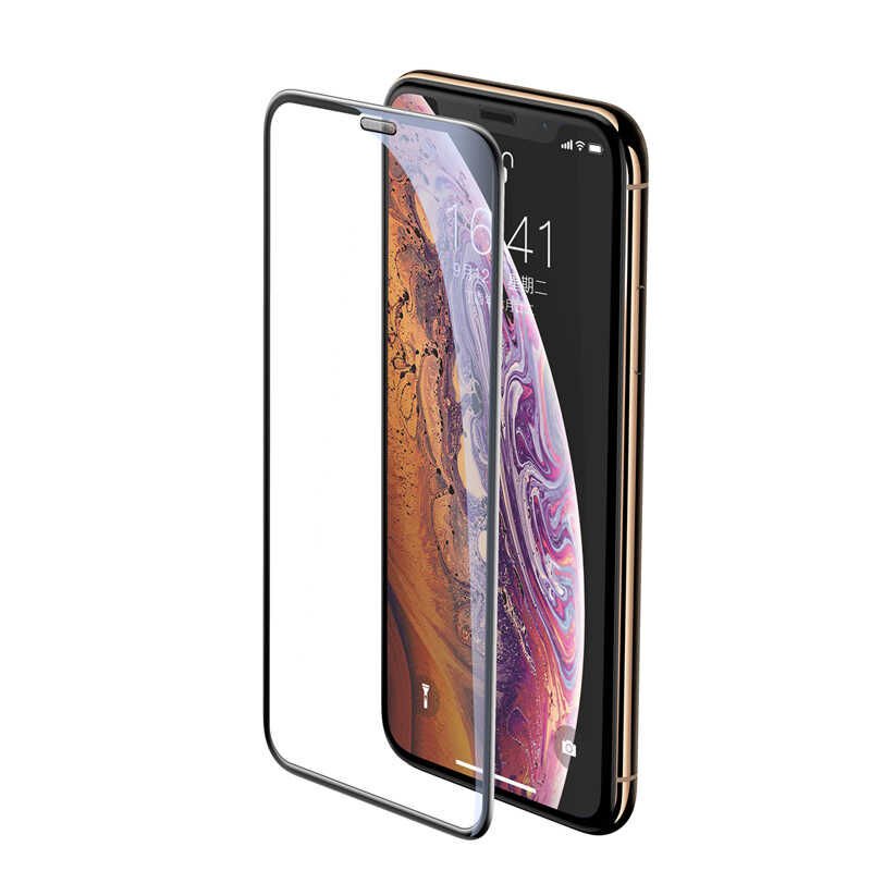 Apple iPhone 15 Pro Max Ahize Toz Önleyici HEPTEKİLETİŞİM Anti-Dust Temperli Ekran Koruyucu