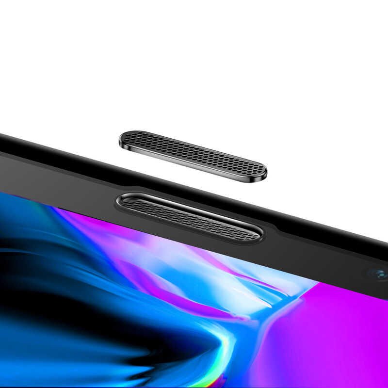Apple iPhone 15 Pro Max Ahize Toz Önleyici HEPTEKİLETİŞİM Anti-Dust Temperli Ekran Koruyucu