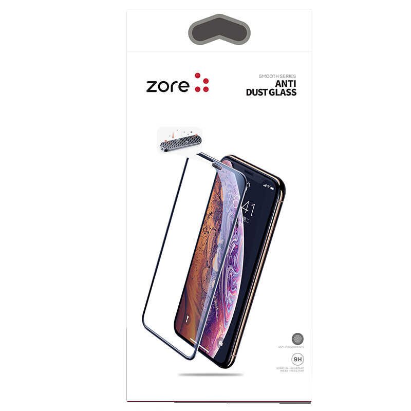 Apple iPhone 15 Pro Max Ahize Toz Önleyici HEPTEKİLETİŞİM Anti-Dust Temperli Ekran Koruyucu