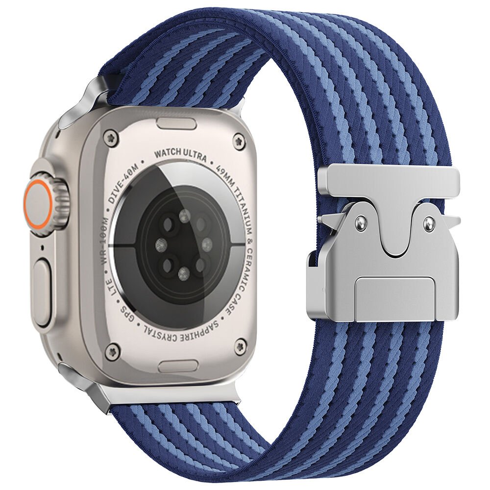 Apple Watch 49mm HEPTEKİLETİŞİM KRD-133 Naylon Kumaş Hasır Örgülü Kordon