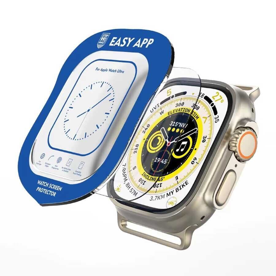 Apple Watch Ultra 49mm HEPTEKİLETİŞİM Easy Cam Ekran Koruyucu