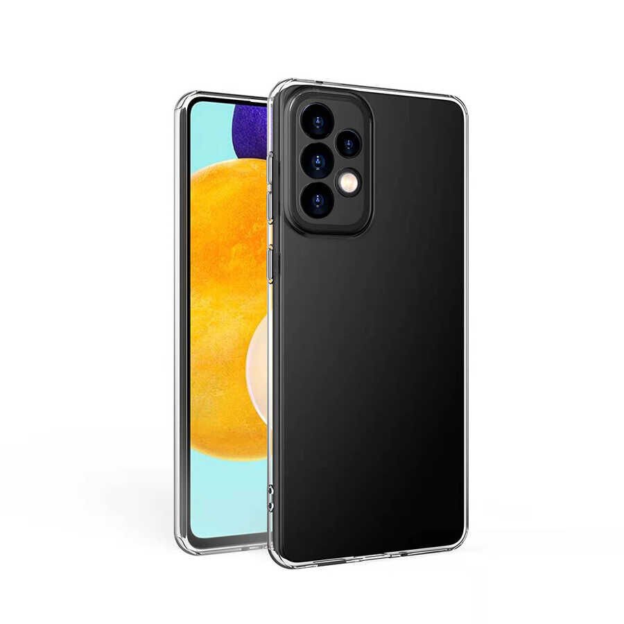 Samsung Galaxy A73 Kılıf HEPTEKİLETİŞİM Kamera Korumalı Süper Silikon Kapak