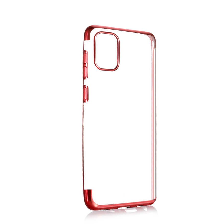 Xiaomi Mi 10 Lite Kılıf HEPTEKİLETİŞİM Dört Köşeli Lazer Silikon Kapak