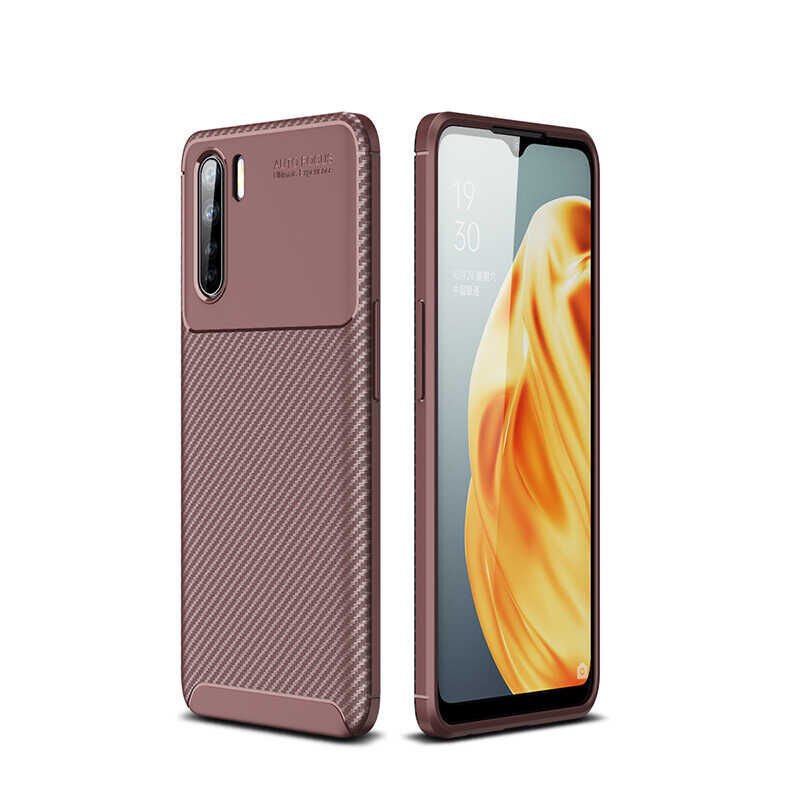 Oppo A91 Kılıf HEPTEKİLETİŞİM Negro Silikon Kapak