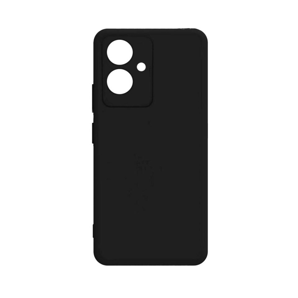 Vivo V29 Lite 5G Kılıf Kamera Korumalı Esnek Renkli Silikon Kapak (Biye) Siyah