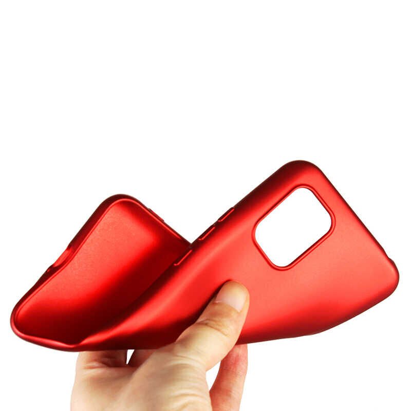 Xiaomi Mi 10 Lite Kılıf Yumuşak Dokulu Soft Esnek İnce Mat Renkli Silikon Kapak (PREMİER) Lacivert