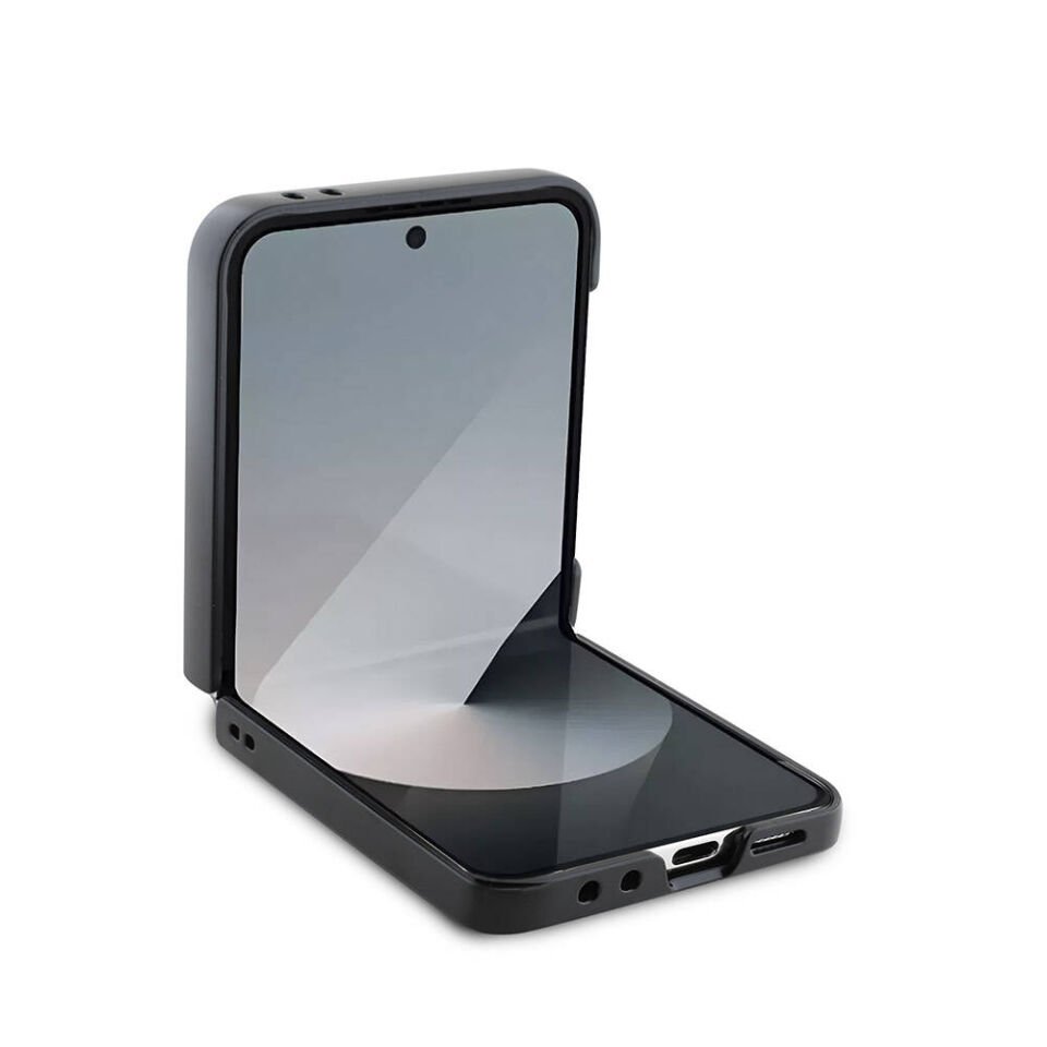 Samsung Galaxy Z Flip 6 Kılıf Guess Orjinal Lisanslı Peony Script Kapak