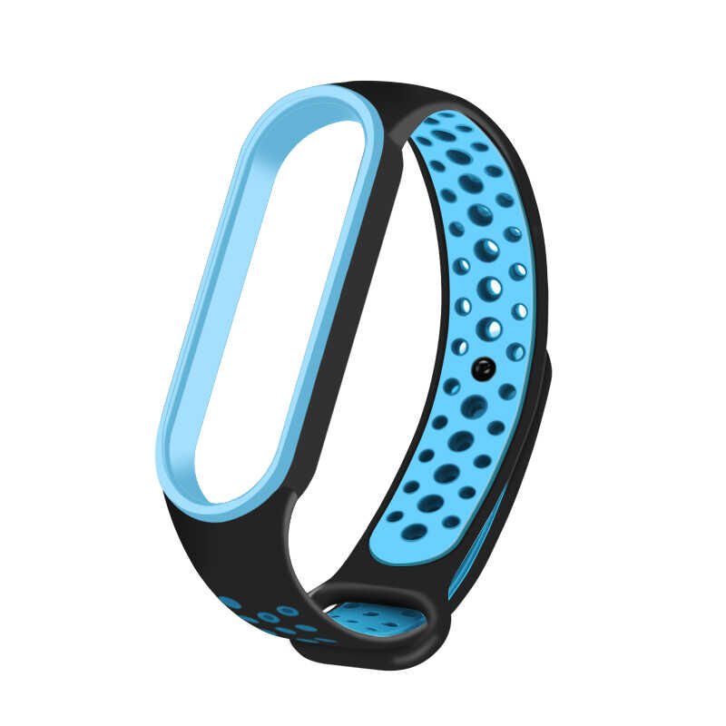 Xiaomi Mi Band 6 Silikon Kordon Kayış Tasarım (KRD-02) NO2