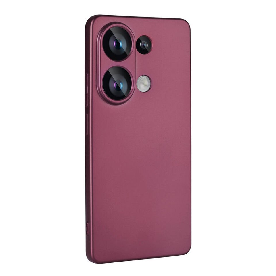 Xiaomi Redmi Note 13 Pro 4G Kılıf Yumuşak Dokulu Soft İnce Mat Silikon Kapak (PREMİER) Gold