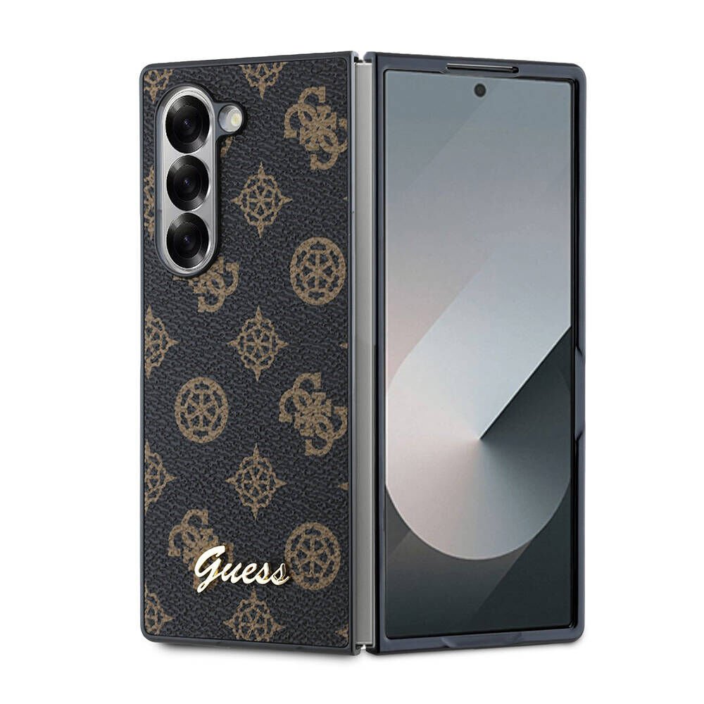 Samsung Galaxy Z Fold 6 Kılıf Guess Orjinal Lisanslı Peony Script Kapak