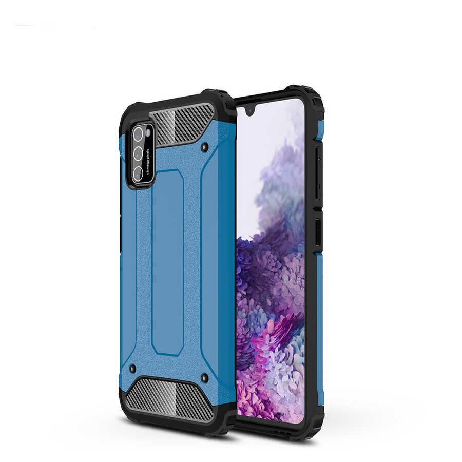 Galaxy A02S Kılıf HEPTEKİLETİŞİM Crash Silikon Kapak