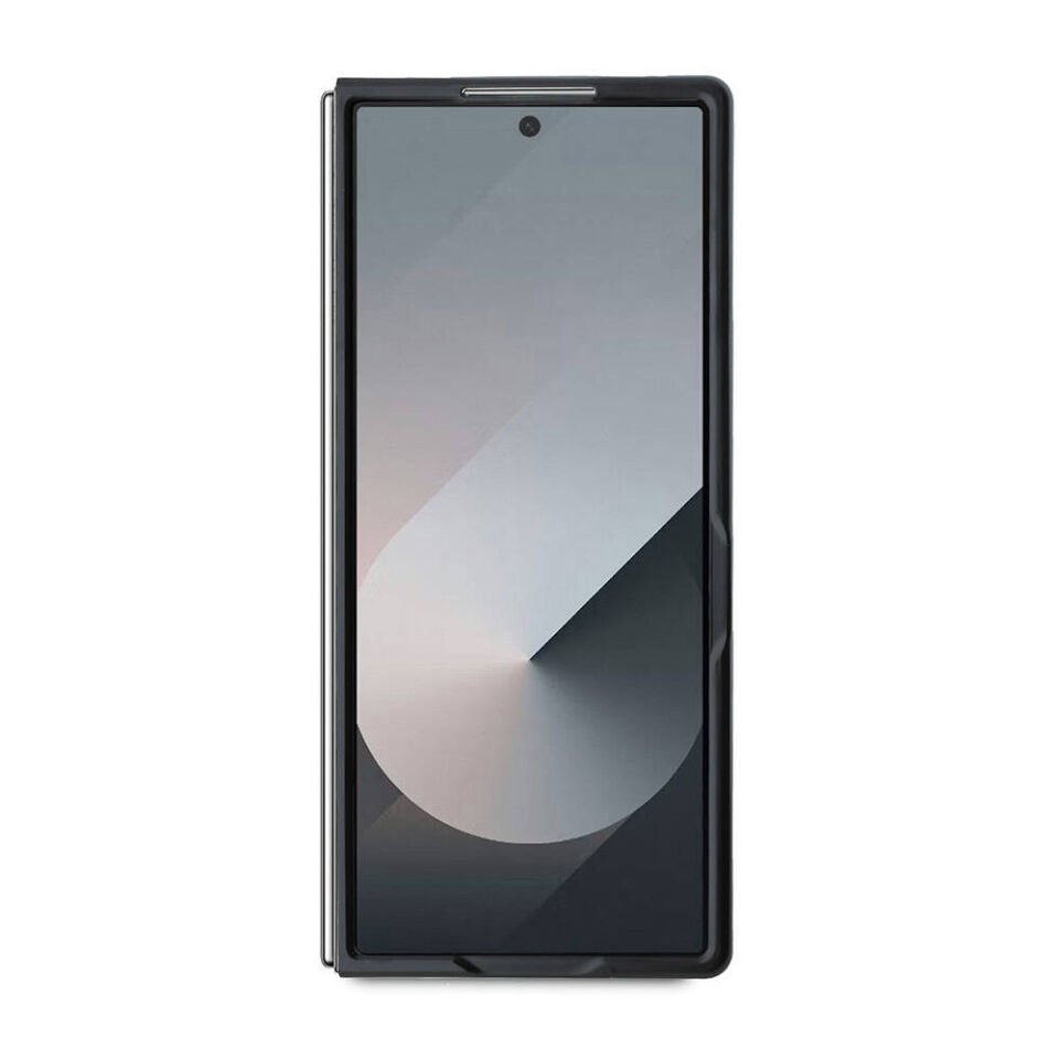 Samsung Galaxy Z Fold 6 Kılıf Guess Orjinal Lisanslı Leather Metal Logo Kapak