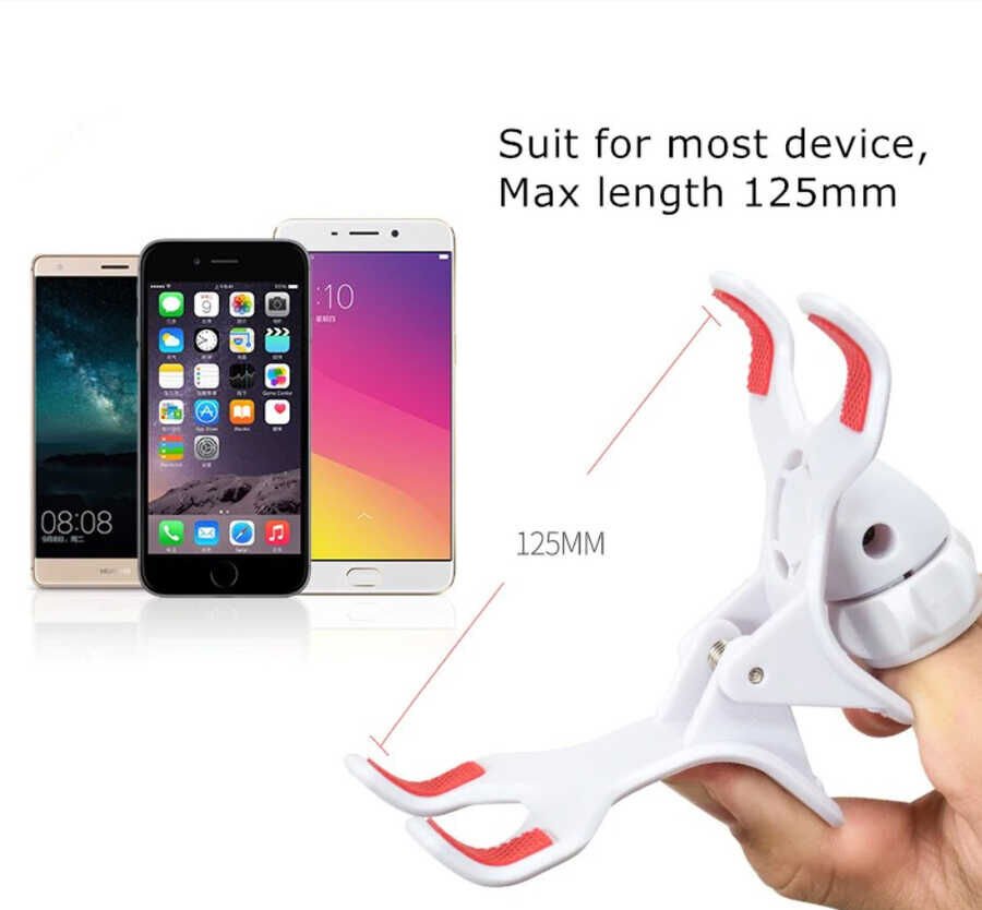 Masa Tablet Telefon Tutucu (MS-02) Siyah