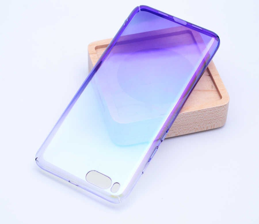 Xiaomi Mi Note 3 Kılıf Zore Renkli Transparan Kapak